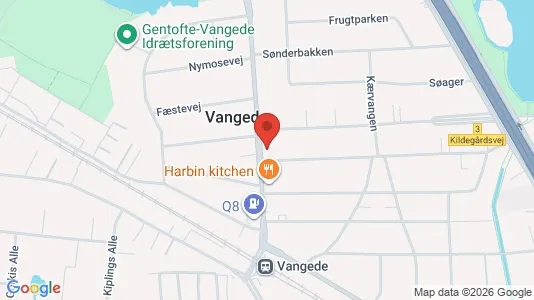 Lejligheder til salg i Gentofte - kort over placeringen