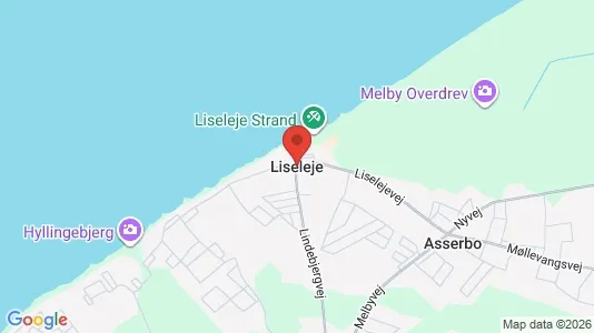 Lejligheder til salg i Liseleje - Foto fra Google Street View