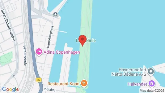 Lejligheder til salg i Østerbro - kort over placeringen