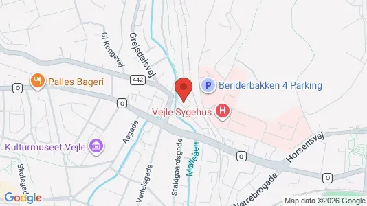 Lejligheder til leje i Vejle Centrum - Foto fra Google Street View