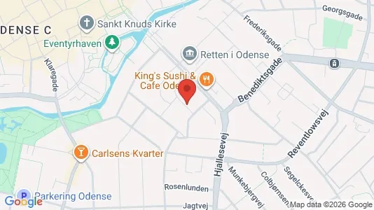 Lejligheder til salg i Odense C - Foto fra Google Street View