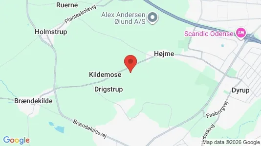 Huse til salg i Odense SV - Foto fra Google Street View