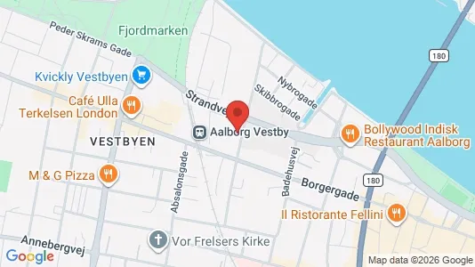 Lejligheder til leje i Aalborg Centrum - Foto fra Google Street View