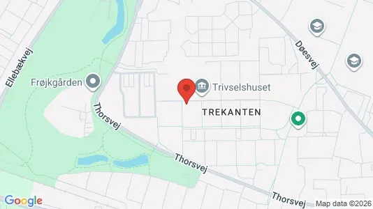 Lejligheder til leje i Holstebro - kort over placeringen