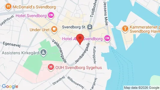 Lejligheder til salg i Svendborg - Foto fra Google Street View