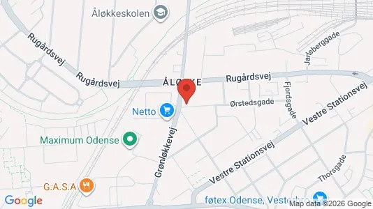 Lejligheder til salg i Odense C - Foto fra Google Street View