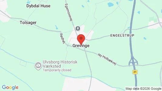 Sommerhuse til salg i Grevinge - kort over placeringen
