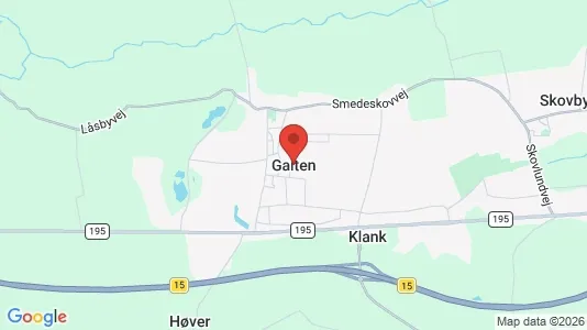 Huse til salg i Galten - Foto fra Google Street View