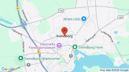 Huse til salg i Svendborg - Foto fra Google Street View