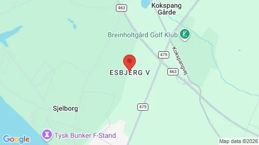 Huse til salg i Esbjerg V - Foto fra Google Street View