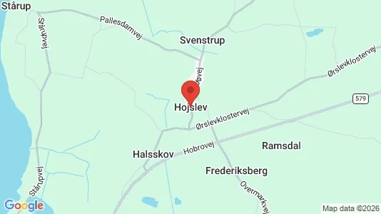 Huse til salg i Højslev - Foto fra Google Street View