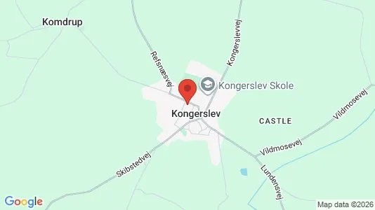Huse til salg i Kongerslev - Foto fra Google Street View