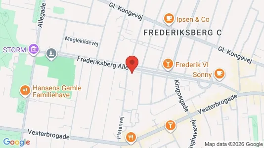 Lejligheder til salg i Frederiksberg - Foto fra Google Street View