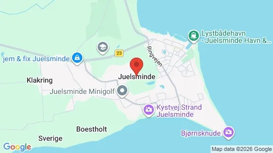 Huse til salg i Juelsminde - Foto fra Google Street View