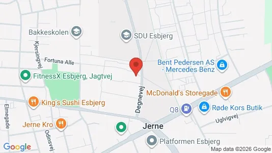 Lejligheder til leje i Esbjerg Ø - Foto fra Google Street View