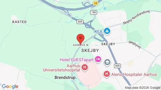 Huse til salg i Århus N - Foto fra Google Street View