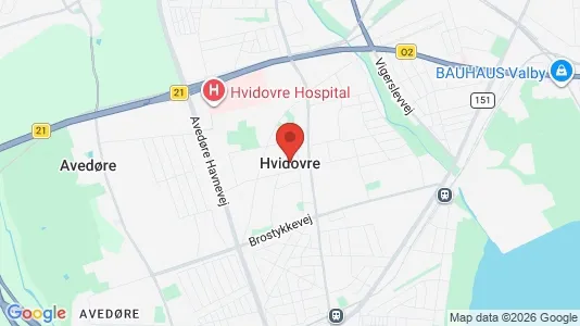 Huse til salg i Hvidovre - Foto fra Google Street View