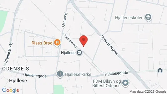 Lejligheder til leje i Odense S - Foto fra Google Street View