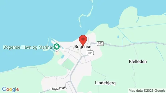 Huse til salg i Bogense - Foto fra Google Street View