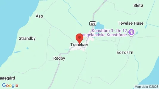 Grunde til salg i Tranekær - Foto fra Google Street View