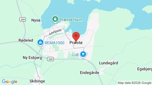 Grunde til salg i Præstø - Foto fra Google Street View