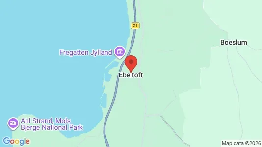 Huse til salg i Ebeltoft - Foto fra Google Street View