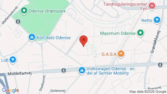 Lejligheder til leje i Odense V - Foto fra Google Street View