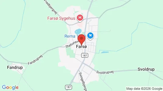 Sommerhuse til salg i Farsø - Foto fra Google Street View