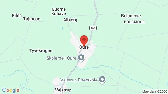 Huse til salg i Oure - Foto fra Google Street View