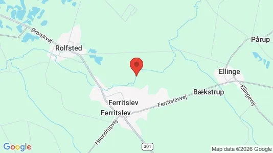 Lejligheder til leje i Ferritslev Fyn - Foto fra Google Street View