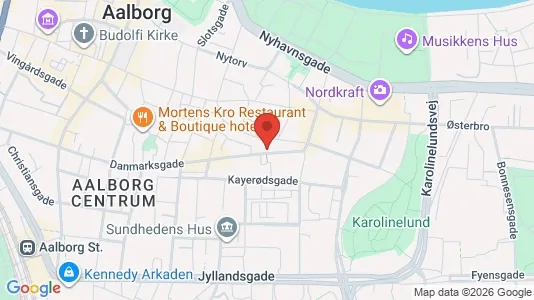 Lejligheder til leje i Aalborg Centrum - Foto fra Google Street View