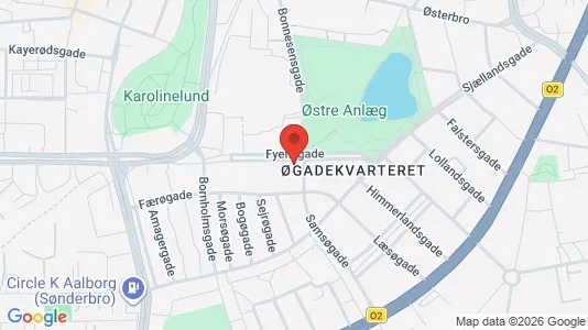 Lejligheder til leje i Aalborg Centrum - Foto fra Google Street View