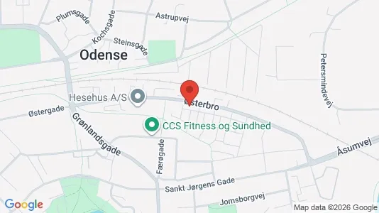 Lejligheder til leje i Odense C - Foto fra Google Street View