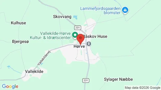 Huse til salg i Hørve - Foto fra Google Street View