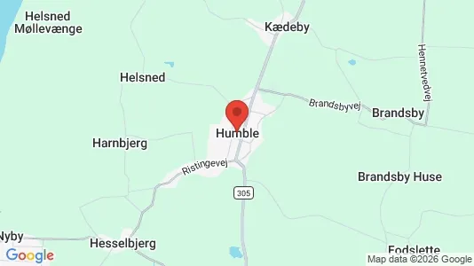 Huse til salg i Humble - Foto fra Google Street View