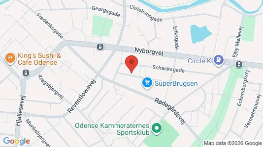 Lejligheder til salg i Odense C - Foto fra Google Street View