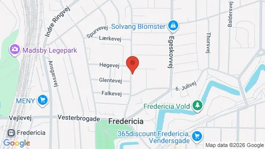 Lejligheder til salg i Fredericia - Foto fra Google Street View