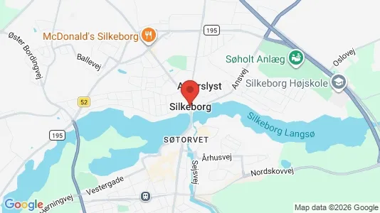 Huse til salg i Silkeborg - Foto fra Google Street View