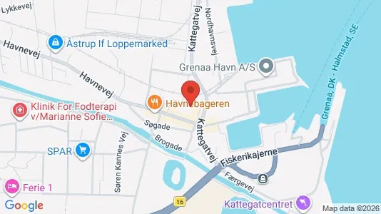 Lejligheder til salg i Grenaa - Foto fra Google Street View