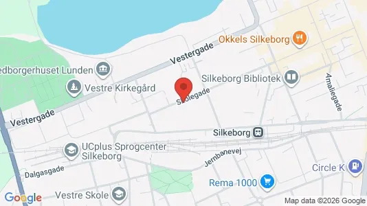 Lejligheder til salg i Silkeborg - Foto fra Google Street View
