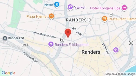 Lejligheder til salg i Randers C - Foto fra Google Street View