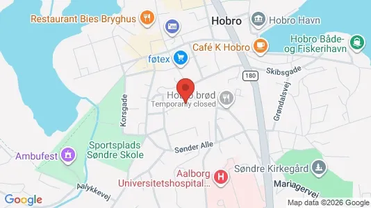 Lejligheder til leje i Hobro - Foto fra Google Street View