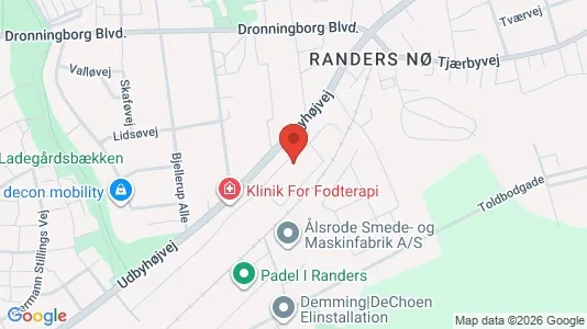Lejligheder til leje i Randers NØ - Foto fra Google Street View