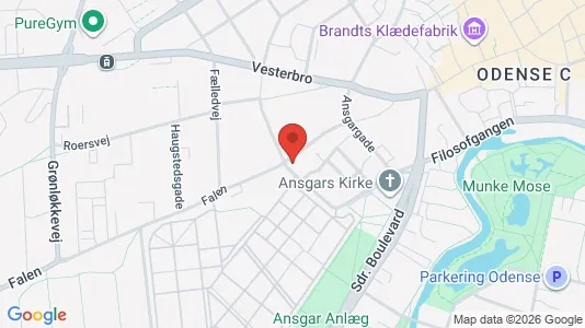 Lejligheder til salg i Odense C - Foto fra Google Street View