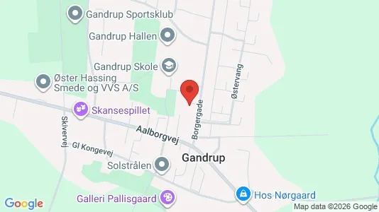 Lejligheder til salg i Gandrup - Foto fra Google Street View