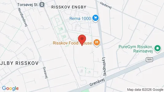 Lejligheder til leje i Risskov - Foto fra Google Street View