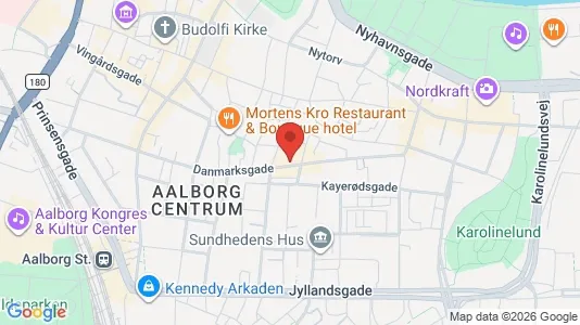 Lejligheder til salg i Aalborg Centrum - Foto fra Google Street View