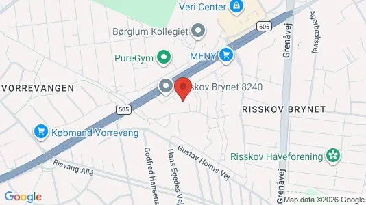 Lejligheder til leje i Risskov - Foto fra Google Street View