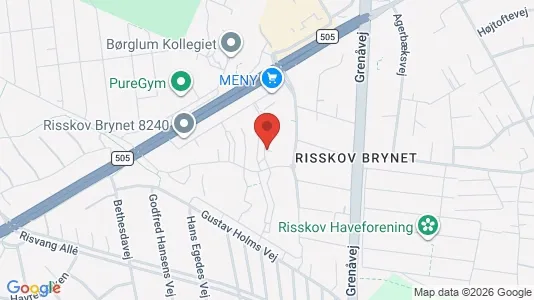 Lejligheder til leje i Risskov - Foto fra Google Street View