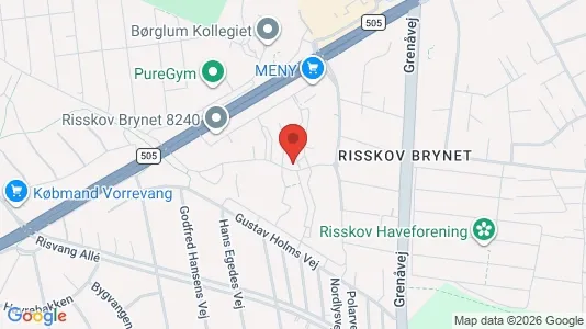Lejligheder til leje i Risskov - Foto fra Google Street View